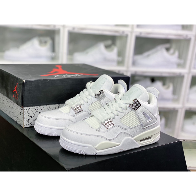 Air Jordan 4 Retro Pure Money White