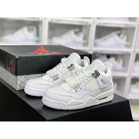 Air Jordan 4 Retro Pure Money White