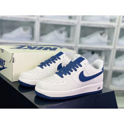 Air Force 1’07 Low Beige White - Royal Blue Reflective