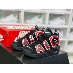 Air Uptempo GS USA Hoops Black Red